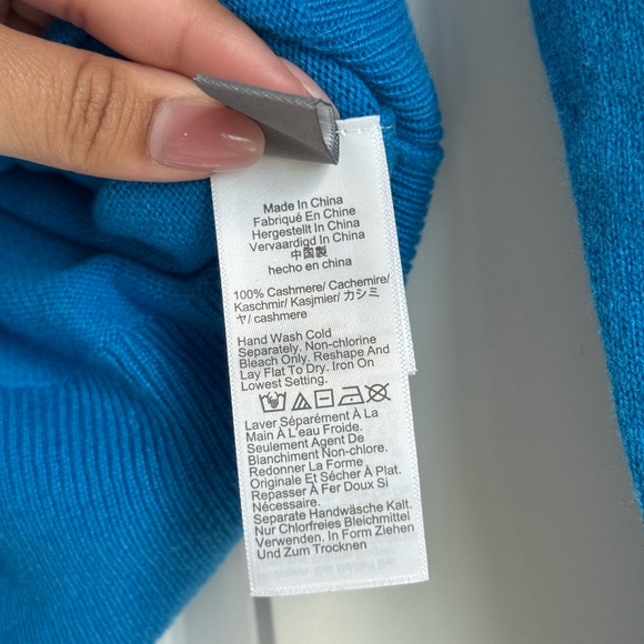 NWT J.Crew cashmere classic-fit crewneck sweater, size S - Picture 5 of 6